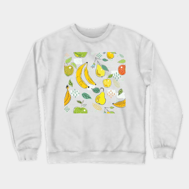 Fruit Crewneck Sweatshirt by Kristina Stellar Scandinavian Land